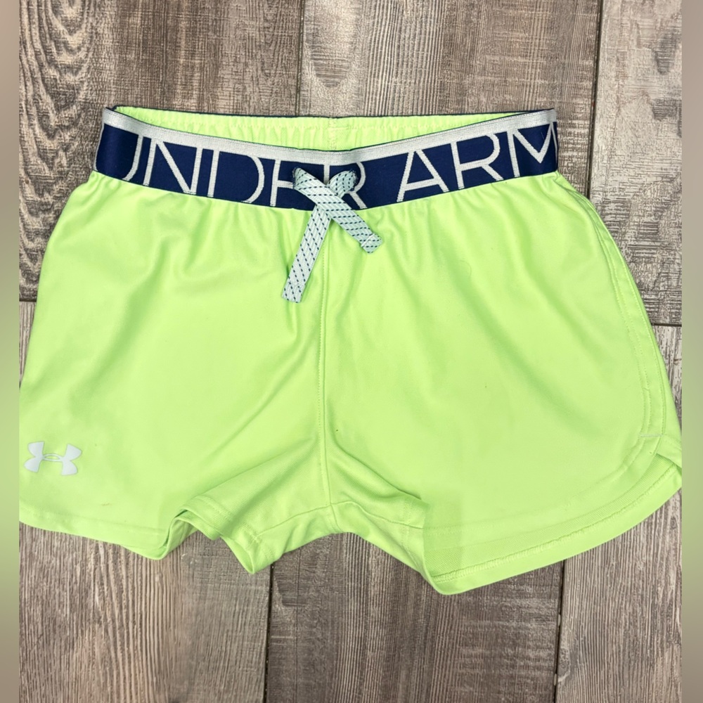 Under Armour Lime Green Athletic shorts